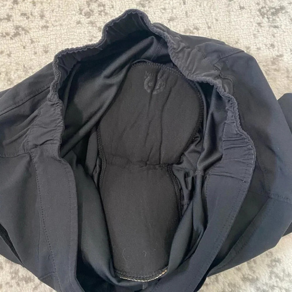 LL Bean shorts hiking cycling black medium - Picture 5 of 11